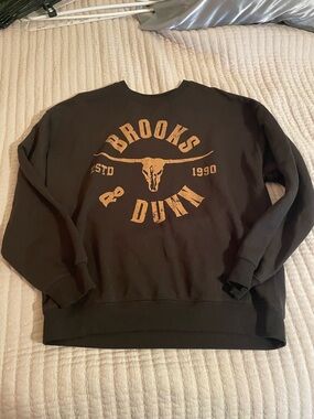 Brooks and Dunn Black Crewneck Sweatshirt